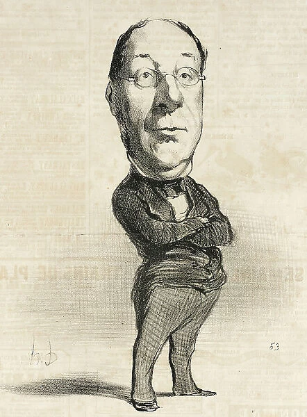 Laboulie, 1849. Creator: Honore Daumier