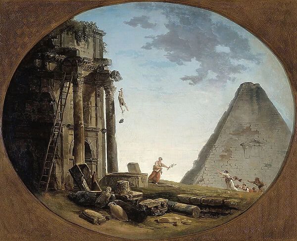 L'Accident, between 1790 - 1804. Creator: Hubert Robert