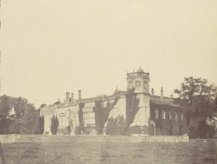 Framed Print : Lacock Abbey, 1850s. Creator: Unknown Framed Print : Lacock Abbey, 1850s. Creator: Unknown