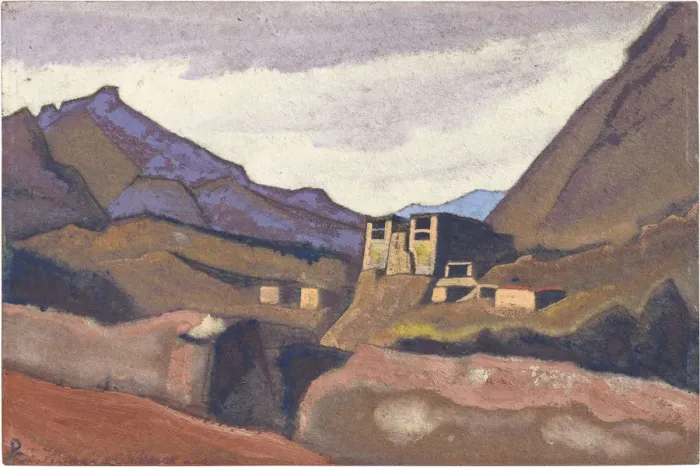 Framed Print : Ladakh. Found in the Collection of State Oriental Art Museum, Moscow Framed Print : Ladakh. Found in the Collection of State Oriental Art Museum, Moscow
