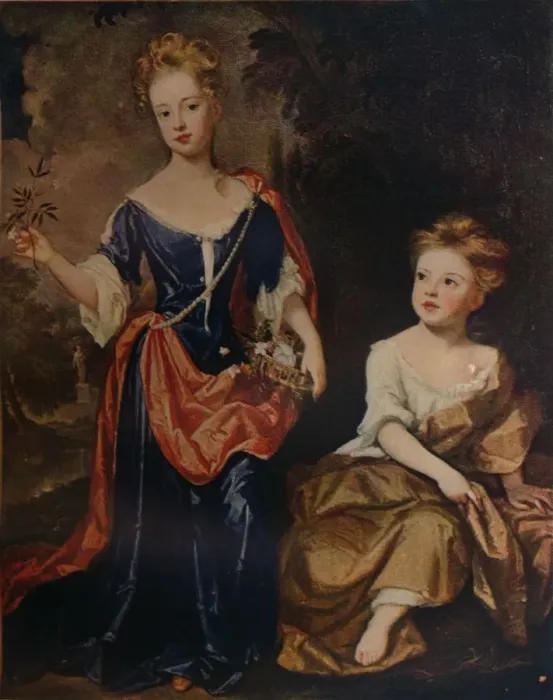 Framed Print : The Ladies Churchill, c18th century. Artist: Sir Godfrey Kneller