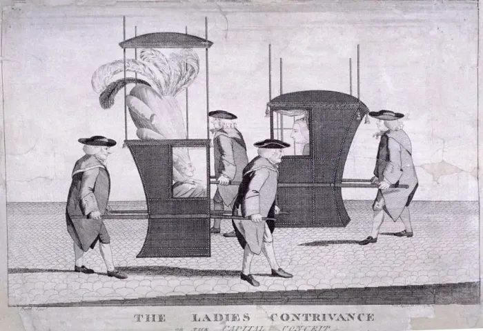 Framed Print : The Ladies Contrivance, 1777 Framed Print : The Ladies Contrivance, 1777
