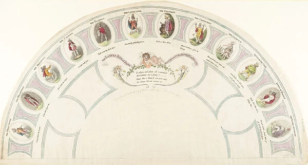 The Ladies Bill of Fare, or, a Copious Collection of Beaux, 1795. Creator: Unknown