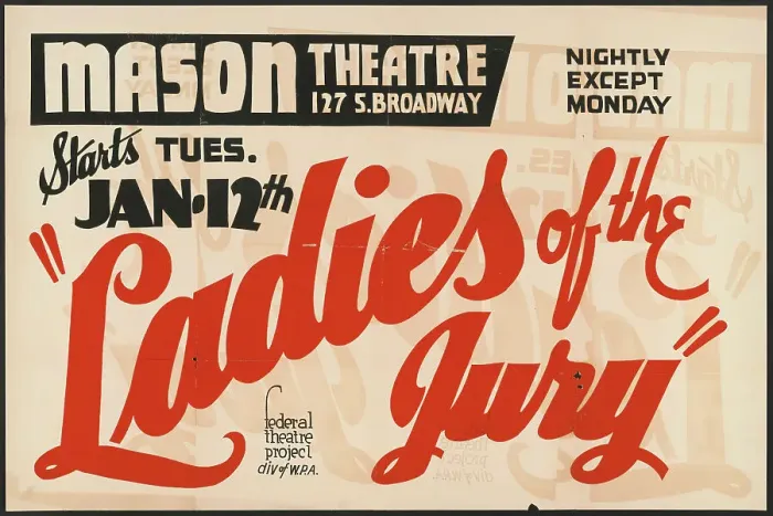 Framed Print : Ladies of the Jury, Los Angeles, 1937. Creator: Unknown Framed Print : Ladies of the Jury, Los Angeles, 1937. Creator: Unknown