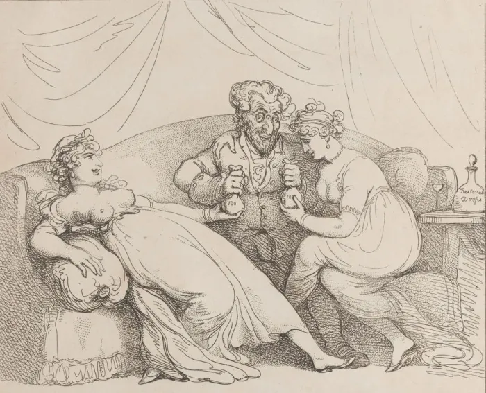 Framed Print : Ladies Trading on Their Own Bottom, October 5, 1810. October 5, 1810 Framed Print : Ladies Trading on Their Own Bottom, October 5, 1810. October 5, 1810