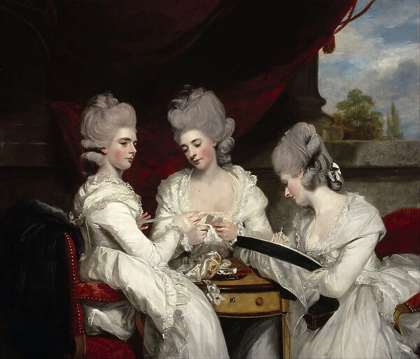 The Ladies Waldegrave, 1780. Artist: Reynolds, Sir Joshua (1732-1792)