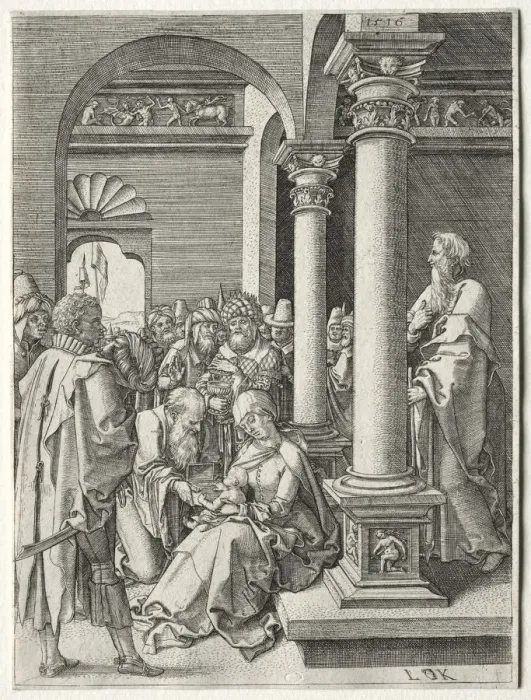Framed Print : LAdoration des Rois, 1516. Creator: Ludwig Krug (German, 1490-1532) Framed Print : LAdoration des Rois, 1516. Creator: Ludwig Krug (German, 1490-1532)