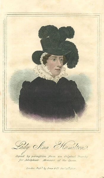 Lady Anne Hamilton, 1820