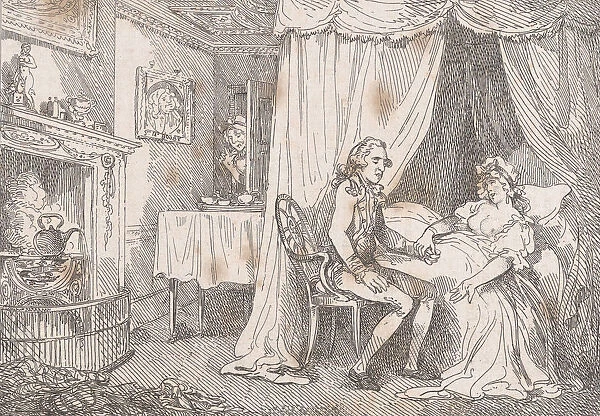 Lady Booby attempts to seduce the immaculate Joseph, from '