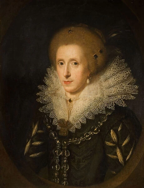Lady Of The Brereton Family, 1600-1625. Creator: Unknown