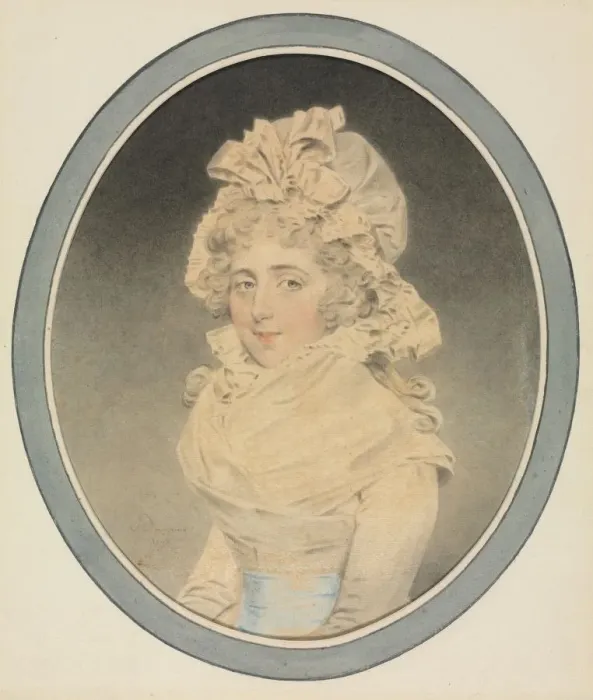 Framed Print : Lady Caroline Wrottesley, 1792. Creator: John Downman (British, 1750-1824) Framed Print : Lady Caroline Wrottesley, 1792. Creator: John Downman (British, 1750-1824)