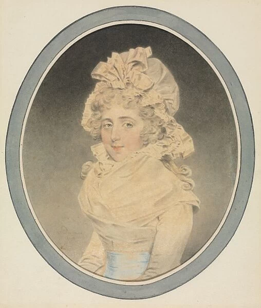 Lady Caroline Wrottesley, 1792. Creator: John Downman (British, 1750-1824)