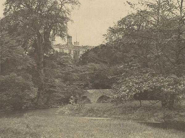 Lady Dorothys Bridge, Haddon Hall, 1888. 1888. Creator: George Bankart