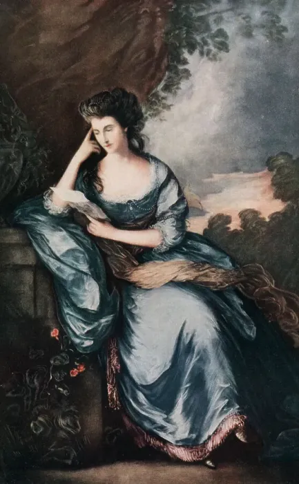 Framed Print : Lady Douglas in the Garden, c1784, (1912). Artist: Abel Jamas Framed Print : Lady Douglas in the Garden, c1784, (1912). Artist: Abel Jamas