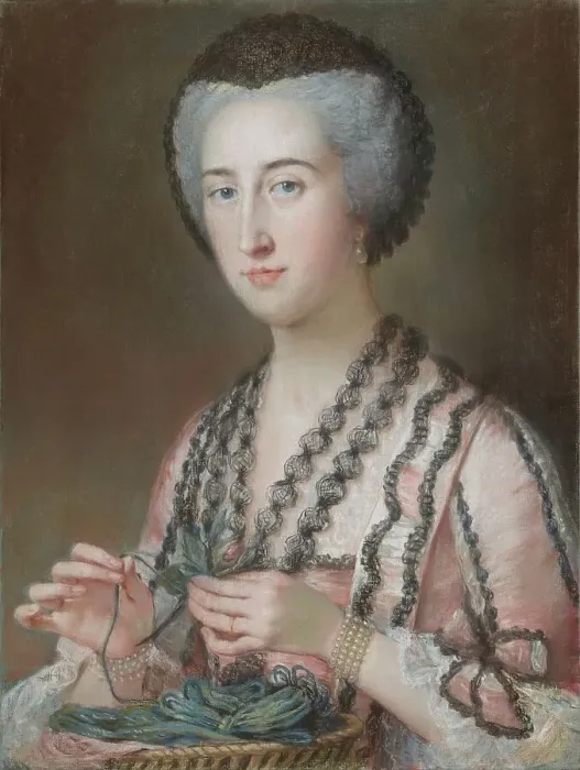 Framed Print : Lady Dungarvan, Countess of Ailesbury (nee Susannah Hoare), about 1760. Creator: Mary Hoare Framed Print : Lady Dungarvan, Countess of Ailesbury (nee Susannah Hoare), about 1760. Creator: Mary Hoare