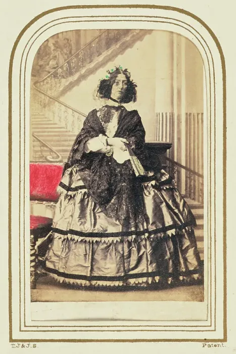 Framed Print : Lady Eleanor Cathcart, July 17, 1861. Creator: Camille Silvy Framed Print : Lady Eleanor Cathcart, July 17, 1861. Creator: Camille Silvy