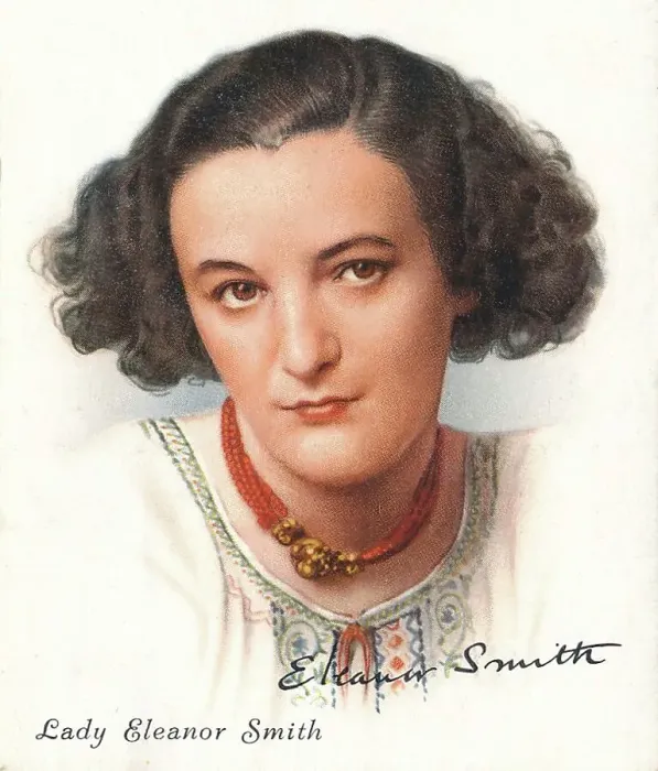 Framed Print : Lady Eleanor Smith, 1937. Artists: Unknown, WD & HO Wills Framed Print : Lady Eleanor Smith, 1937. Artists: Unknown, WD & HO Wills