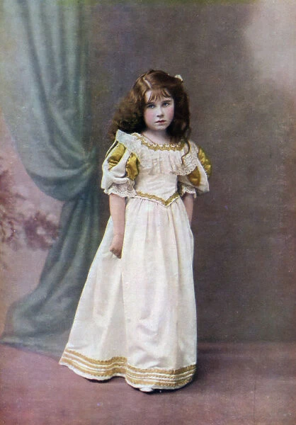 Lady Elizabeth Bowes-Lyon, aged six, 1906-1907 (1923)