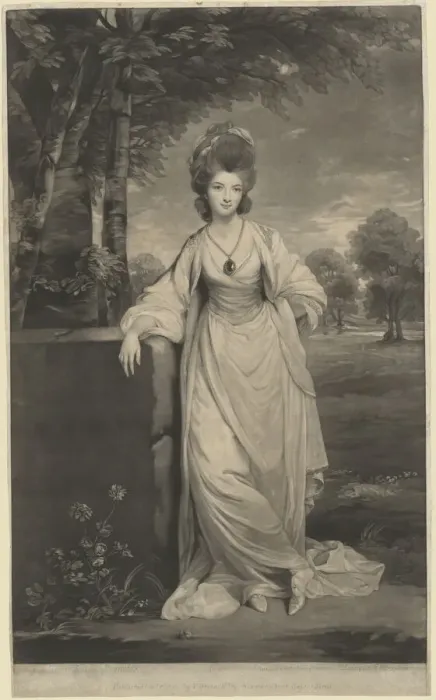 Framed Print : Lady Elizabeth Compton, 1781. Creator: Valentine Green Framed Print : Lady Elizabeth Compton, 1781. Creator: Valentine Green