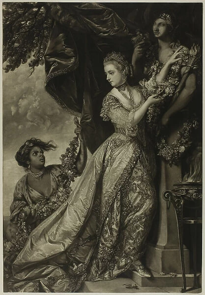 Lady Elizabeth Keppel, c. 1760. Creator: Edward Fisher