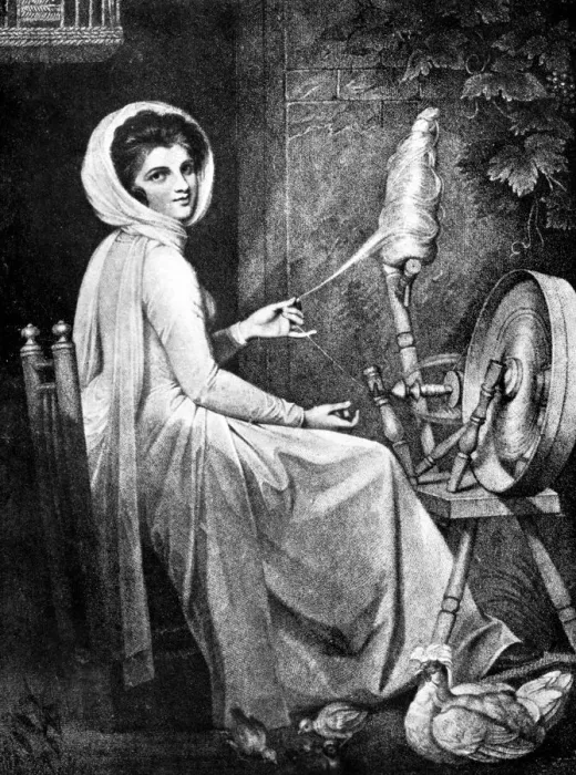 Framed Print : Lady Emma Hamilton (1765-1815), 19th century. Artist: Romney Framed Print : Lady Emma Hamilton (1765-1815), 19th century. Artist: Romney