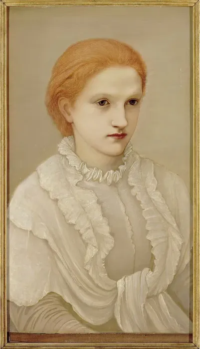 Framed Print : Lady Frances Balfour, 1881. Creator: Burne-Jones, Sir Edward Coley (1833-1898) Framed Print : Lady Frances Balfour, 1881. Creator: Burne-Jones, Sir Edward Coley (1833-1898)