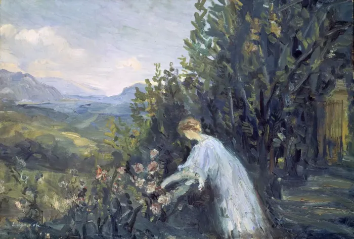 Framed Print : Lady in the Garden, 1909-1911. Artist: Pierre Laprade Framed Print : Lady in the Garden, 1909-1911. Artist: Pierre Laprade