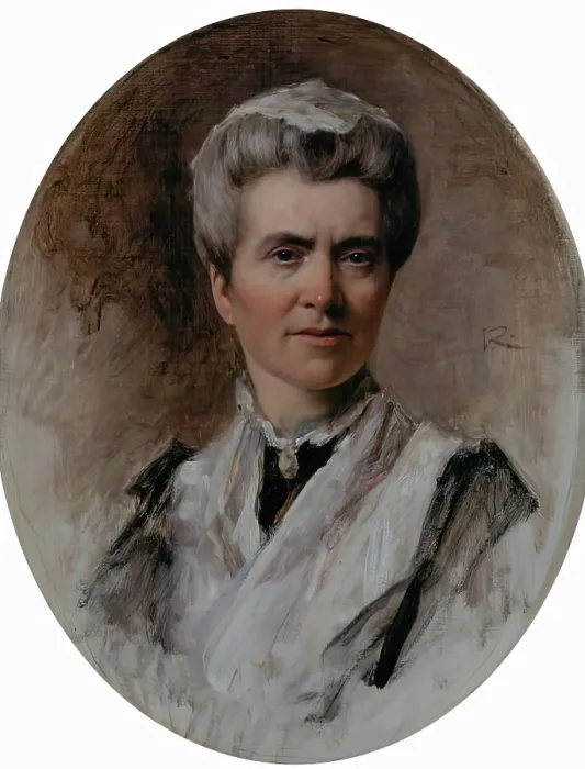 Framed Print : Lady Geddes, 1891. Creator: George Reid Framed Print : Lady Geddes, 1891. Creator: George Reid