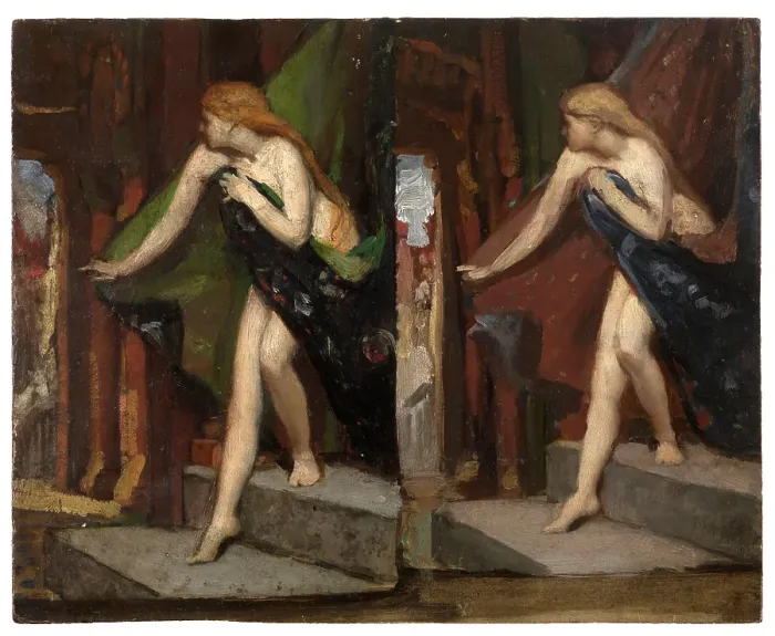 Framed Print : Lady Godiva. Creator: Joseph Henri Francois Van Lerius Framed Print : Lady Godiva. Creator: Joseph Henri Francois Van Lerius