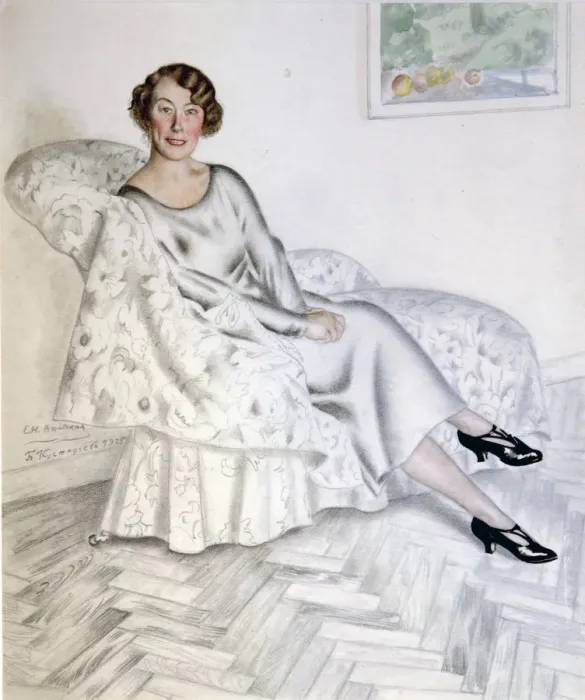 Framed Print : Lady in Interior, 1925 Framed Print : Lady in Interior, 1925