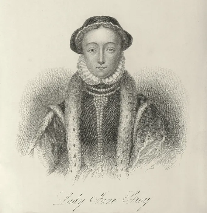 Framed Print : Lady Jane Grey, c1553, (1834-1837). Creator: Samuel Freeman Framed Print : Lady Jane Grey, c1553, (1834-1837). Creator: Samuel Freeman