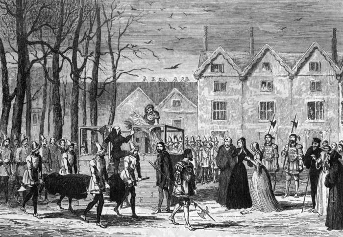 Framed Print : Lady Jane Grey meeting the body of her husband on the way to the scaffold, 1554 (1840). Artist: George Cruikshank Framed Print : Lady Jane Grey meeting the body of her husband on the way to the scaffold, 1554 (1840). Artist: George Cruikshank