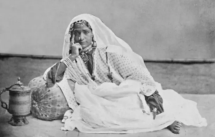 Framed Print : A lady of Kashmir, 1902 Framed Print : A lady of Kashmir, 1902