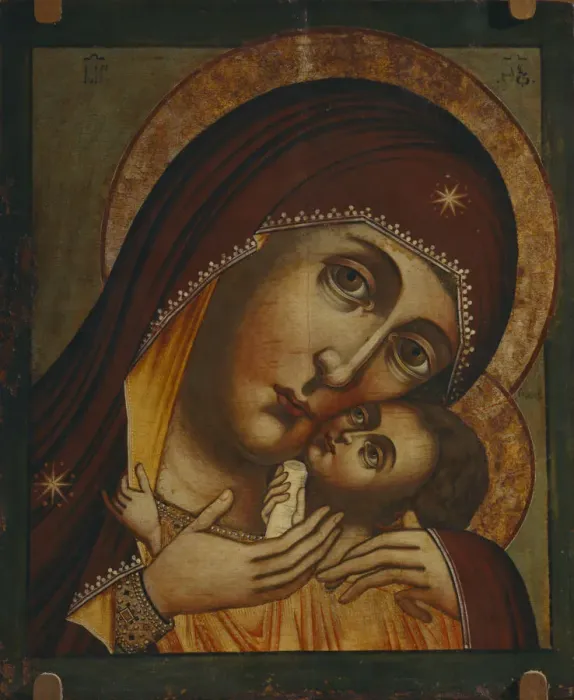 Framed Print : Our Lady of Korsun (Korsunskaya), 17th century. Artist: Russian icon Framed Print : Our Lady of Korsun (Korsunskaya), 17th century. Artist: Russian icon