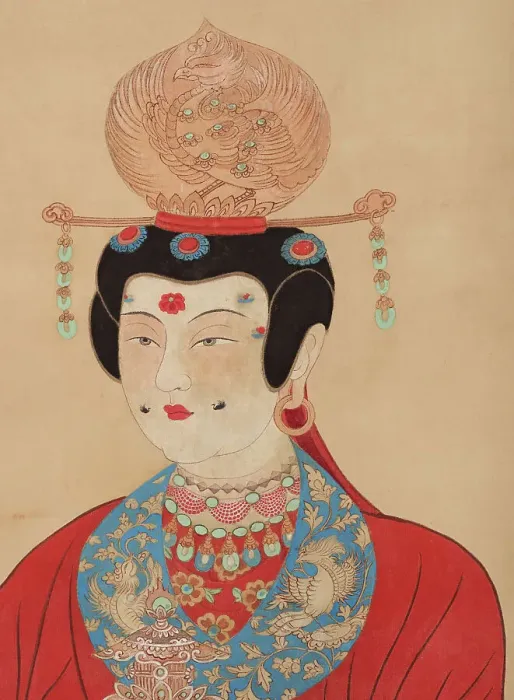 Framed Print : Lady Li, 1943. Creator: Zhang Daqian Framed Print : Lady Li, 1943. Creator: Zhang Daqian