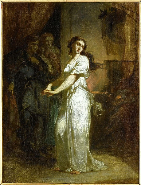 Lady Macbeth. Creator: Müller, Charles Louis (1815-1892)