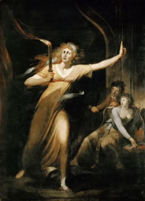 Framed Print : Lady Macbeth Walking in her Sleep. Artist: Fussli (Fuseli), Johann Heinrich (1741-1825) Framed Print : Lady Macbeth Walking in her Sleep. Artist: Fussli (Fuseli), Johann Heinrich (1741-1825)