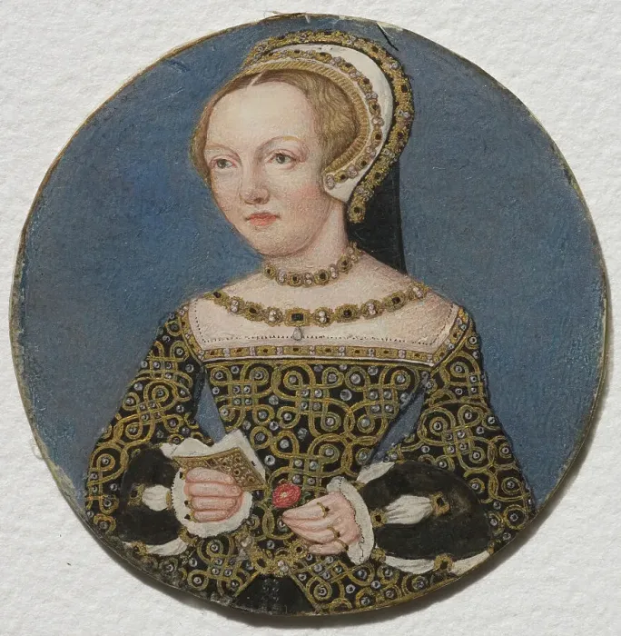 Framed Print : Lady Mary Howard, c1540. Creator: Unknown Framed Print : Lady Mary Howard, c1540. Creator: Unknown