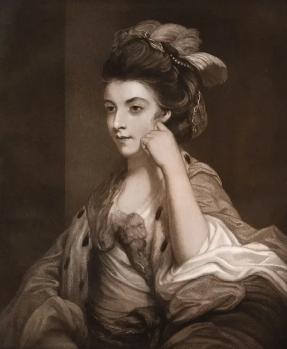 Framed Print : Lady Morris, late 18th century, (1913). Artist: Richard Josey Framed Print : Lady Morris, late 18th century, (1913). Artist: Richard Josey