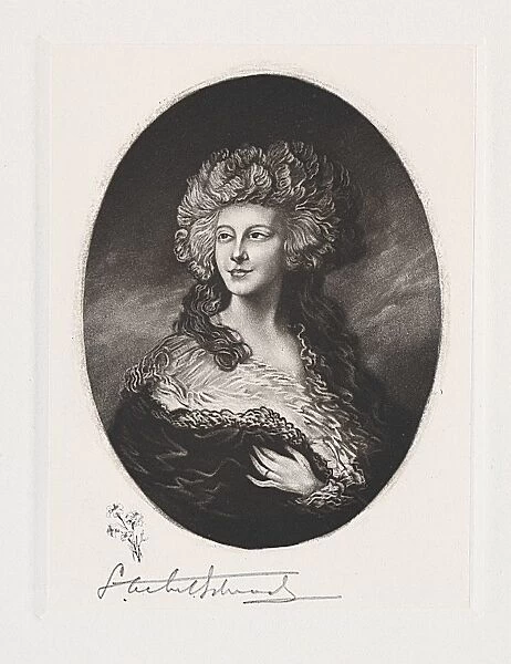 Lady Mulgrave, 19th-20th century. Creator: Samuel Arlent-Edwards (American, 1862-1938)
