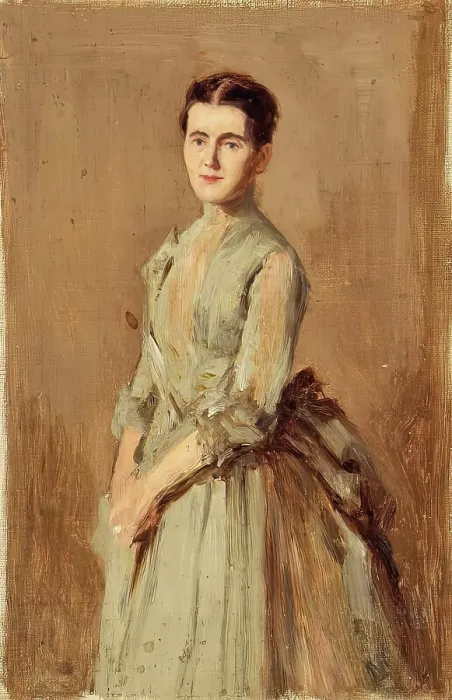 Framed Print : Lady Nairn, c1890. Creator: George Reid Framed Print : Lady Nairn, c1890. Creator: George Reid
