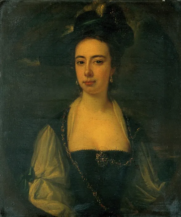 Framed Print : A lady (of the Jenner family?), c1800s. Creator: Unknown Framed Print : A lady (of the Jenner family?), c1800s. Creator: Unknown