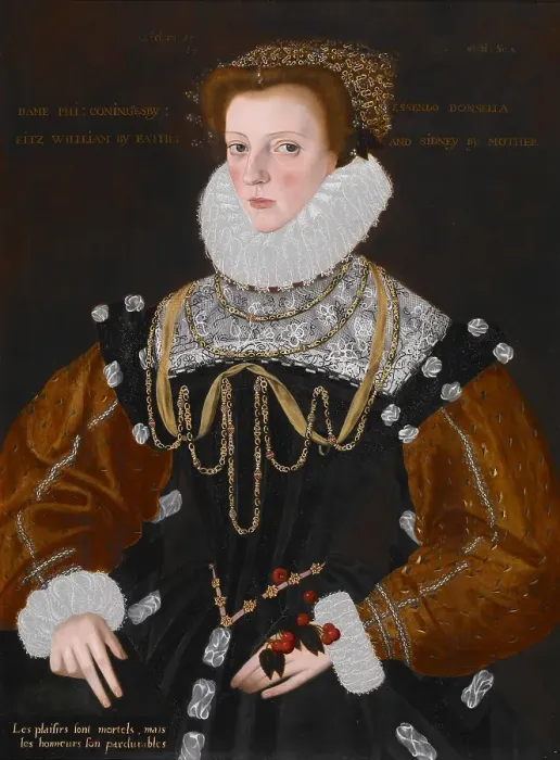 Framed Print : Lady Philippa Coningsby, 1578. Creator: George Gower Framed Print : Lady Philippa Coningsby, 1578. Creator: George Gower
