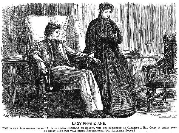 Lady Physicians, 1865. Artist: George du Maurier