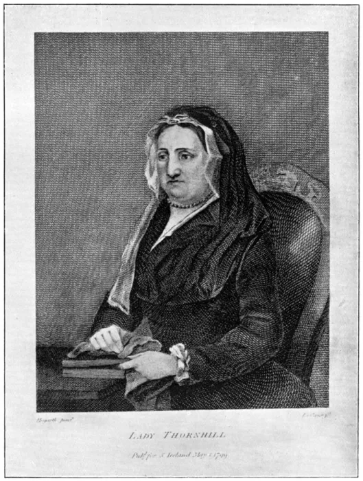 Framed Print : Lady Thornhill, (1799) Framed Print : Lady Thornhill, (1799)
