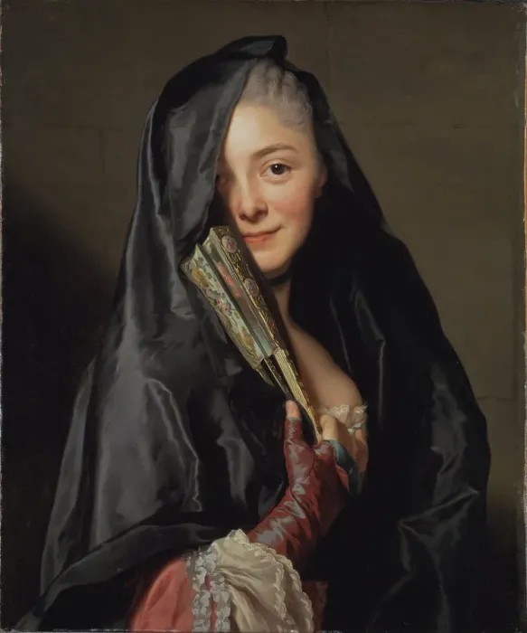 Framed Print : The Lady with the Veil (the Artists Wife), 1768. Artist: Roslin, Alexander (1718-1793) Framed Print : The Lady with the Veil (the Artists Wife), 1768. Artist: Roslin, Alexander (1718-1793)