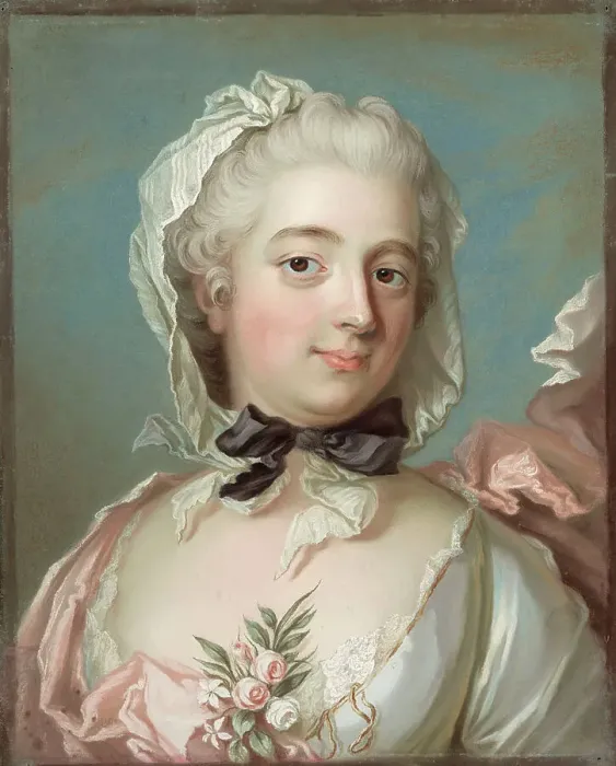 Framed Print : Lady Werner, c1730s. Creator: Gustaf Lundberg Framed Print : Lady Werner, c1730s. Creator: Gustaf Lundberg