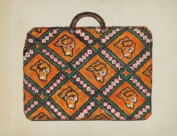 Lady's Carpet Bag, c. 1936. Creator: Kathryn Uhl