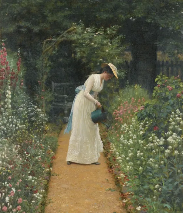Framed Print : My Ladys Garden Framed Print : My Ladys Garden