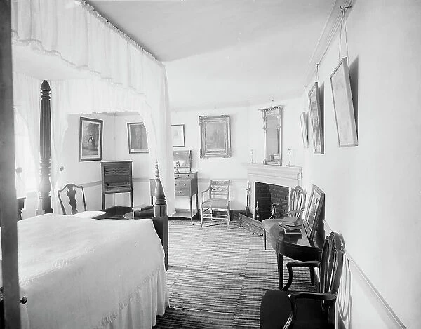 The Lafayette room at Mt. Vernon, c.between 1910 and 1920. Creator: Unknown
